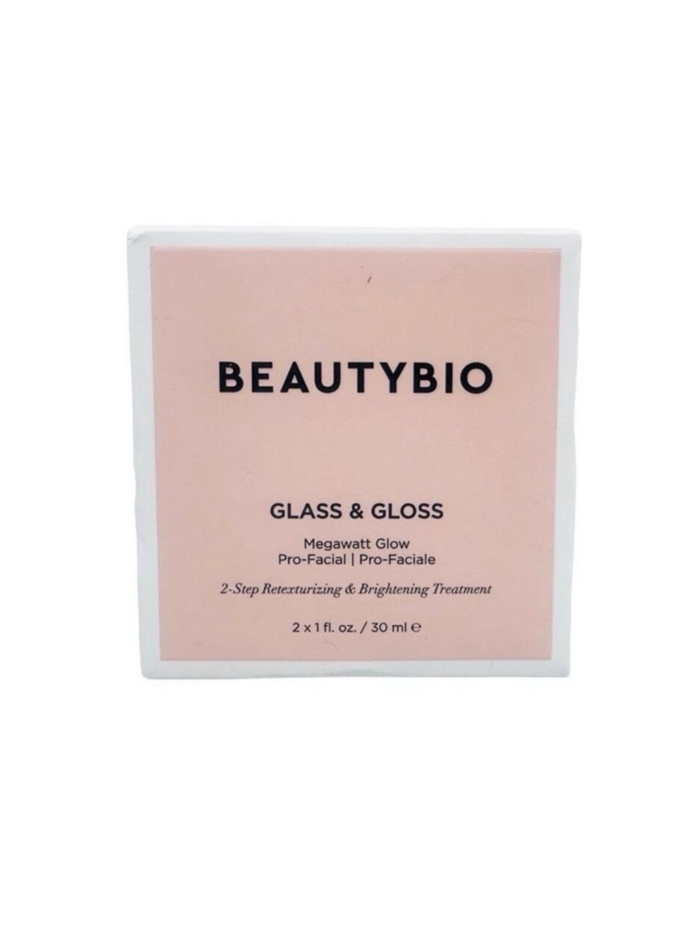 BeautyBio Glass & Gloss 2-Step Retexturizing & Brightening Treatment